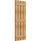 Ekena Millwork Spaced Board-n-Batten Shutters, Rough Sawn Western Red Cedar, 23W x 59H, PR RBS06S23X059RWR - alternate 2